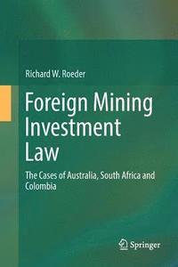 bokomslag Foreign Mining Investment Law