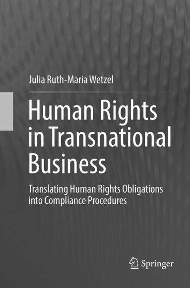 bokomslag Human Rights in Transnational Business