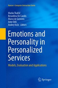 bokomslag Emotions and Personality in Personalized Services
