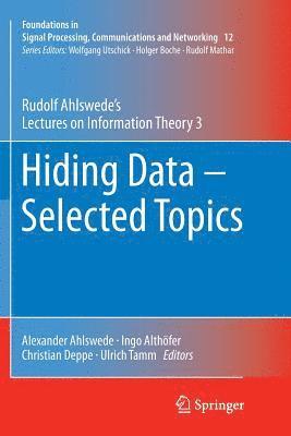 Hiding Data - Selected Topics 1