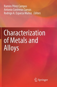 bokomslag Characterization of Metals and Alloys