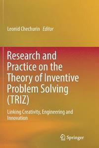 bokomslag Research and Practice on the Theory of Inventive Problem Solving (TRIZ)
