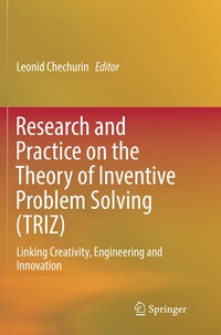 bokomslag Research and Practice on the Theory of Inventive Problem Solving (TRIZ)