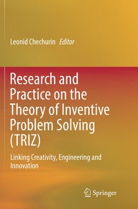 bokomslag Research and Practice on the Theory of Inventive Problem Solving (TRIZ)