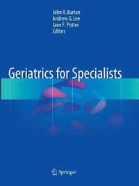 bokomslag Geriatrics for Specialists