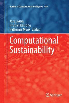 Computational Sustainability 1