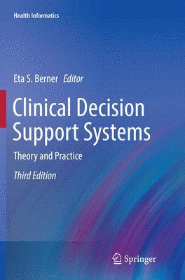 bokomslag Clinical Decision Support Systems