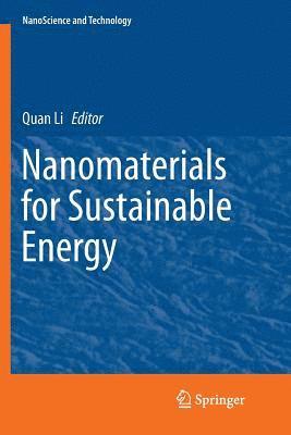 Nanomaterials for Sustainable Energy 1