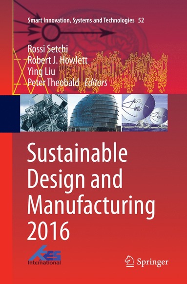 bokomslag Sustainable Design and Manufacturing 2016