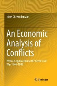 bokomslag An Economic Analysis of Conflicts
