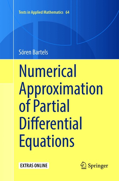 Sören Bartels - Numerical Approximation of Partial Differential Equations, Häftad