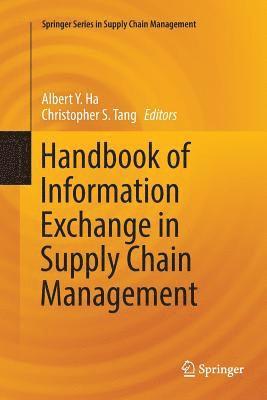 bokomslag Handbook of Information Exchange in Supply Chain Management