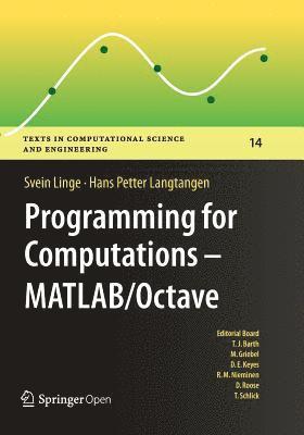 Programming for Computations  - MATLAB/Octave 1