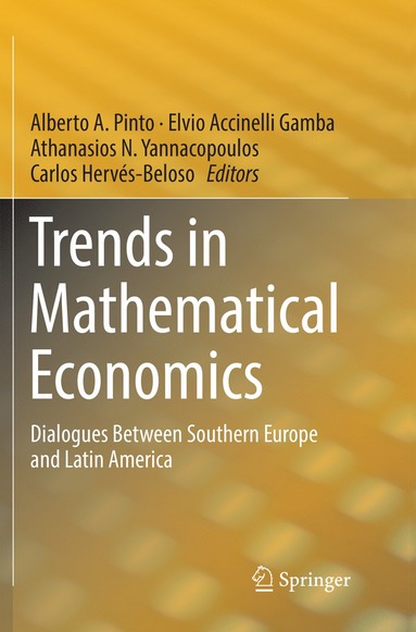 bokomslag Trends in Mathematical Economics