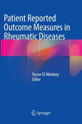 bokomslag Patient Reported Outcome Measures in Rheumatic Diseases