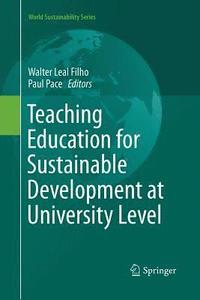 bokomslag Teaching Education for Sustainable Development at University Level