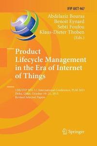 bokomslag Product Lifecycle Management in the Era of Internet of Things