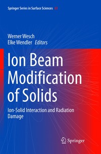 bokomslag Ion Beam Modification of Solids