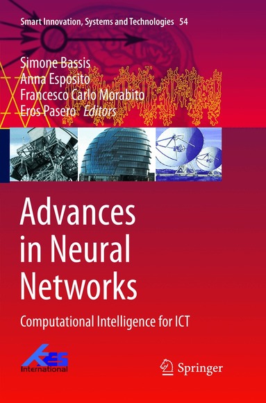 Simone Bassis, Anna Esposito, Francesco Carlo Morabito, Eros Pasero - Advances in Neural Networks, Häftad