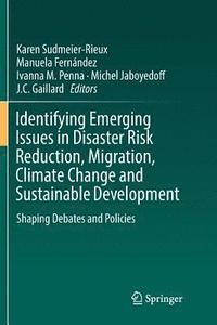 bokomslag Identifying Emerging Issues in Disaster Risk Reduction, Migration, Climate Change and Sustainable Development