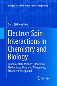 bokomslag Electron Spin Interactions in Chemistry and Biology