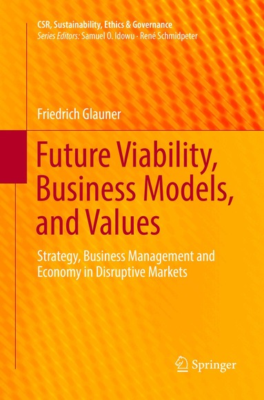Friedrich Glauner - Future Viability, Business Models, and Values, Häftad