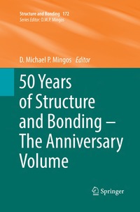 bokomslag 50 Years of Structure and Bonding  The Anniversary Volume