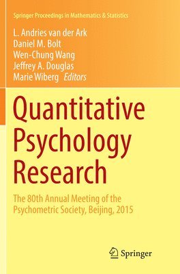 bokomslag Quantitative Psychology Research