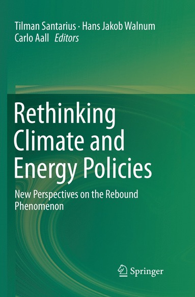 bokomslag Rethinking Climate and Energy Policies