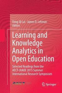 bokomslag Learning and Knowledge Analytics in Open Education