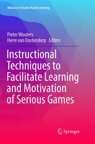 bokomslag Instructional Techniques to Facilitate Learning and Motivation of Serious Games