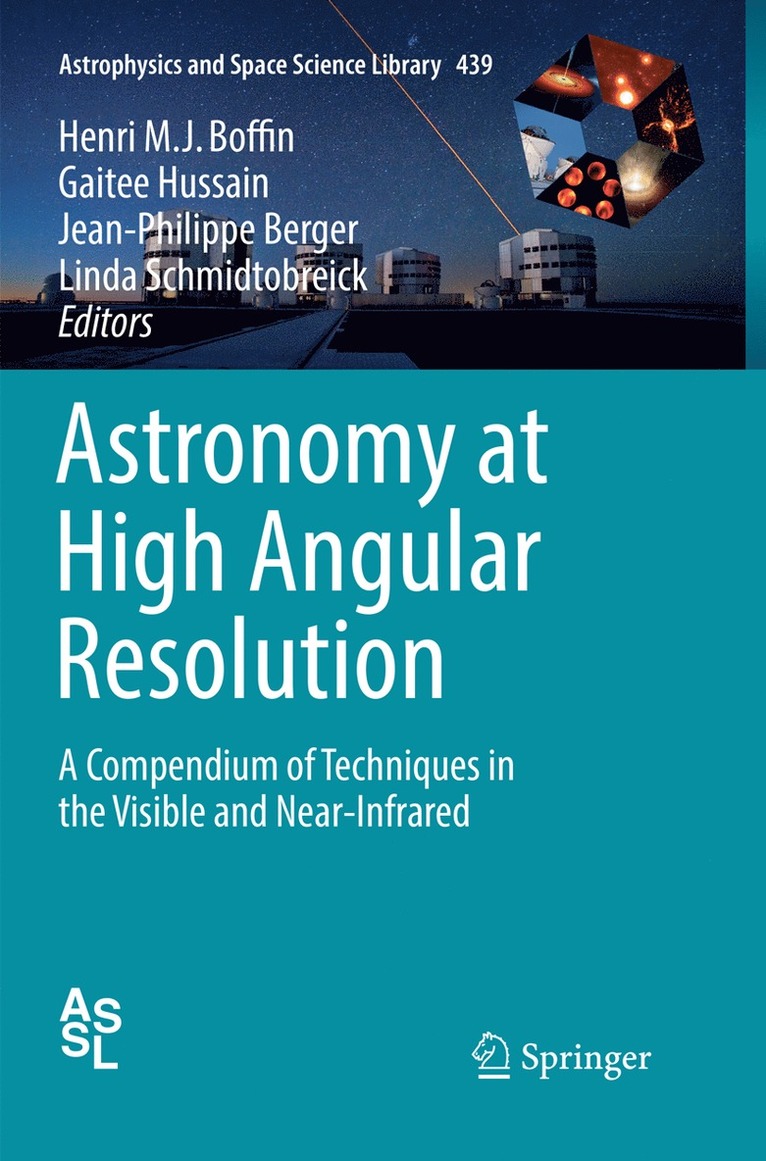 Astronomy at High Angular Resolution