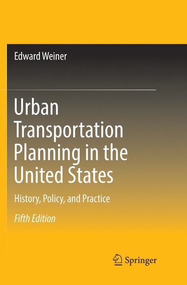 bokomslag Urban Transportation Planning in the United States