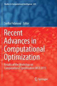 bokomslag Recent Advances in Computational Optimization