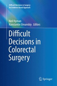 bokomslag Difficult Decisions in Colorectal Surgery