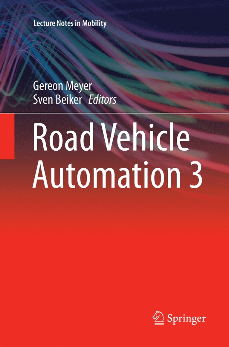 Gereon Meyer, Sven Beiker - Road Vehicle Automation 3, Häftad
