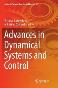 bokomslag Advances in Dynamical Systems and Control