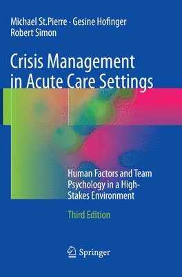 bokomslag Crisis Management in Acute Care Settings