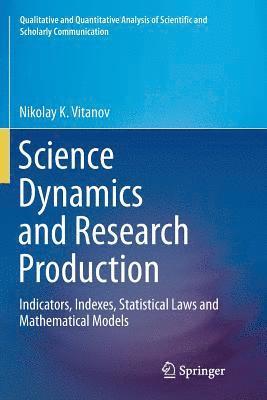 bokomslag Science Dynamics and Research Production