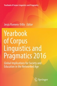 bokomslag Yearbook of Corpus Linguistics and Pragmatics 2016