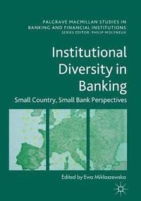 bokomslag Institutional Diversity in Banking