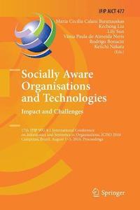 bokomslag Socially Aware Organisations and Technologies. Impact and Challenges