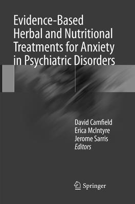 bokomslag Evidence-Based Herbal and Nutritional Treatments for Anxiety in Psychiatric Disorders