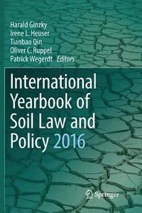 bokomslag International Yearbook of Soil Law and Policy 2016