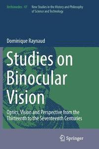 bokomslag Studies on Binocular Vision