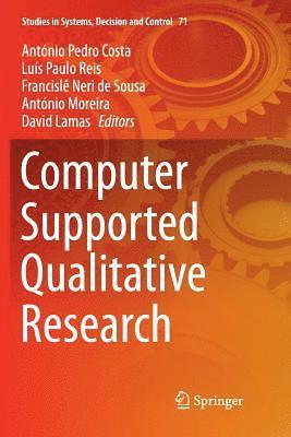 bokomslag Computer Supported Qualitative Research