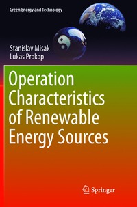 bokomslag Operation Characteristics of Renewable Energy Sources