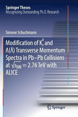 Modification of K0s and Lambda(AntiLambda) Transverse Momentum Spectra in Pb-Pb Collisions at sNN = 2.76 TeV with ALICE 1