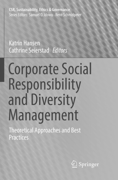 bokomslag Corporate Social Responsibility and Diversity Management