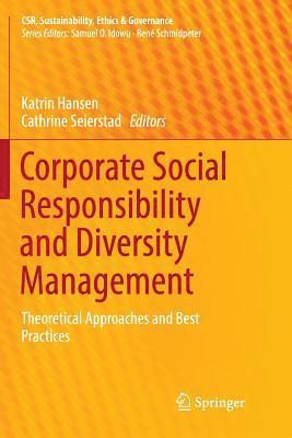 Katrin Hansen, Cathrine Seierstad - Corporate Social Responsibility and Diversity Management, Häftad